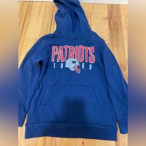 Kids Patriots hoodie size large